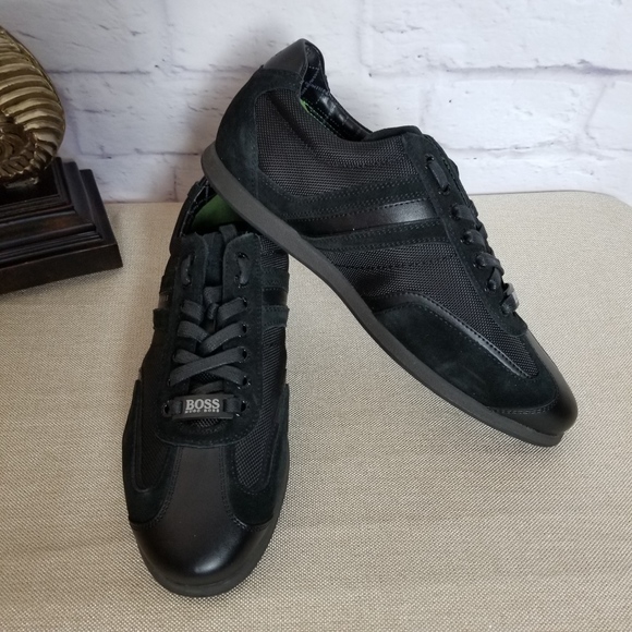 Hugo Boss Stiven Black Trainer Sneakers 